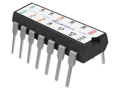 PiKoder/USB: USB2PPM Interface for eight channels